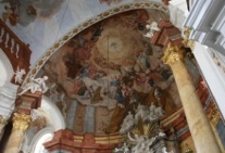 barokní výzdoba kostela sv. Petra a Pavla